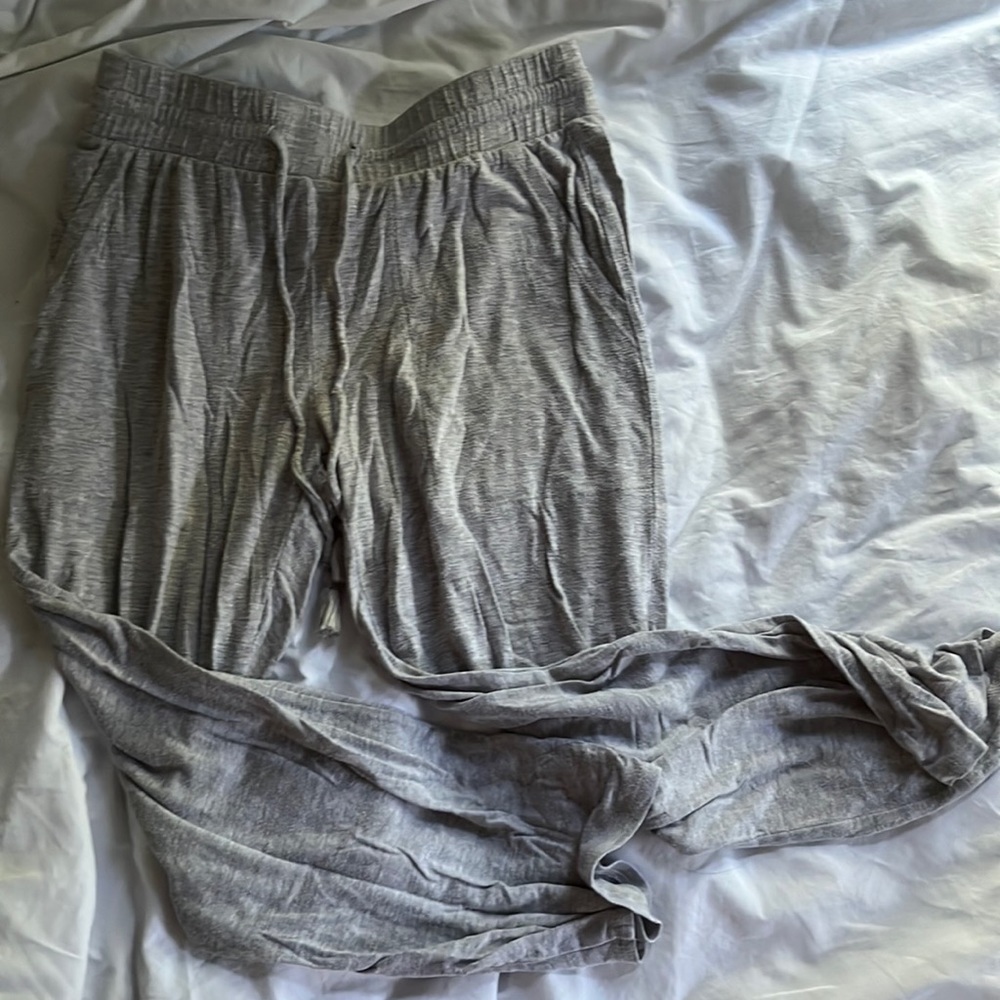 Light gray stars above pajama pants, worn often, size XS